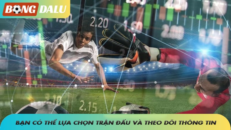 Tỷ lệ kèo 3 Trên trang chủ tỷ lệ kèo Bongdalu bạn có thể lựa chọn trận đấu và theo dõi thông tin